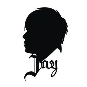 汽车装饰贴反光防雨水机车拉花车身车尾11018jay周杰伦剪影