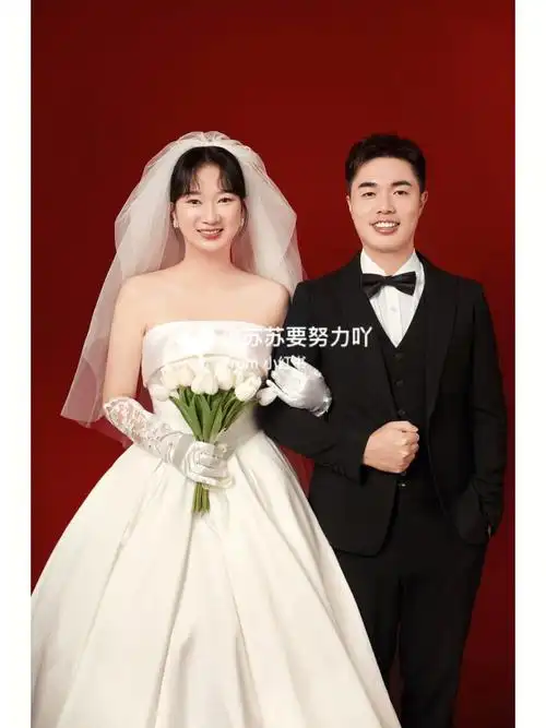 迫不及待分享的婚纱照太值了