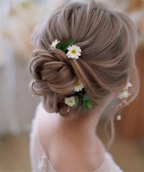 绝美西式盘发造型 经典大方时尚典雅_盘发发型 - 美发站