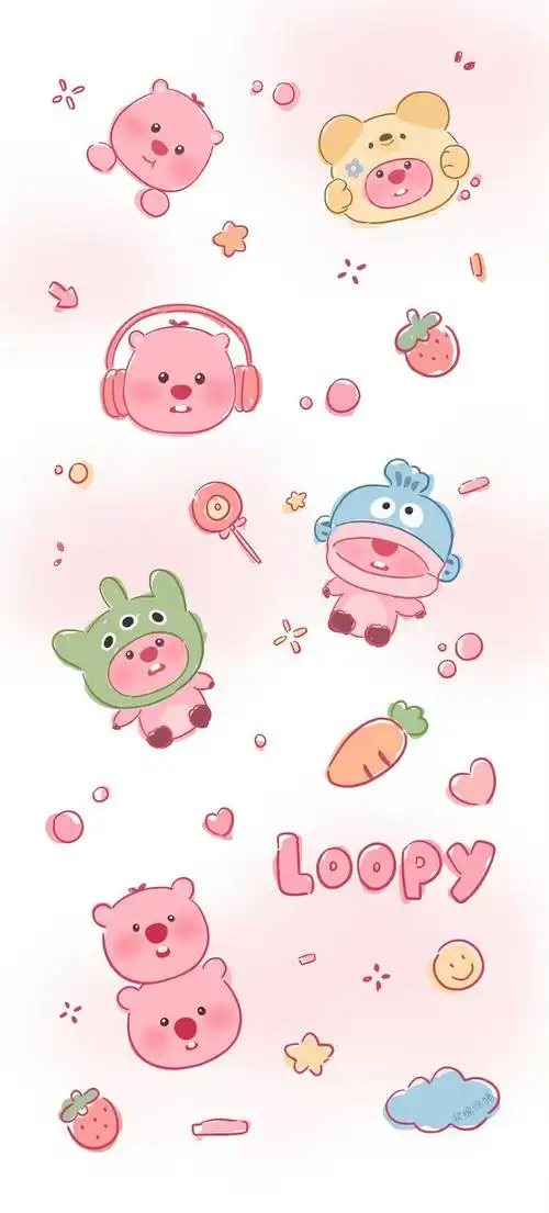 粉色系壁纸 送给甜甜的你们