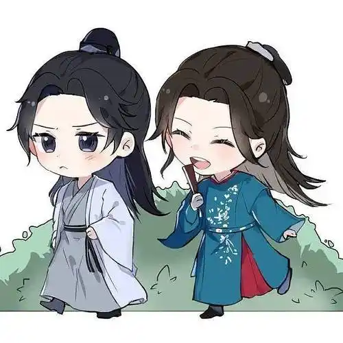 山河令动漫主题头像 你身上有光 我抓来看.