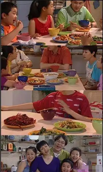 当年热播的剧集《家有儿女》中,餐桌场景戏份可谓是精彩纷呈.