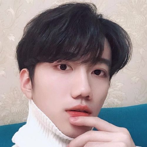 假发男中分 自然蓬松_男士假发韩版帅气中分短直发学生蓬松自然网红