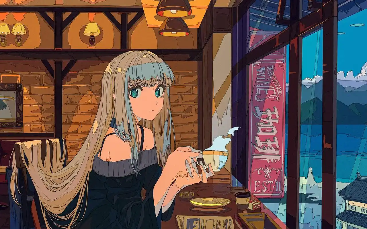 二次元动漫场景高清桌面壁纸