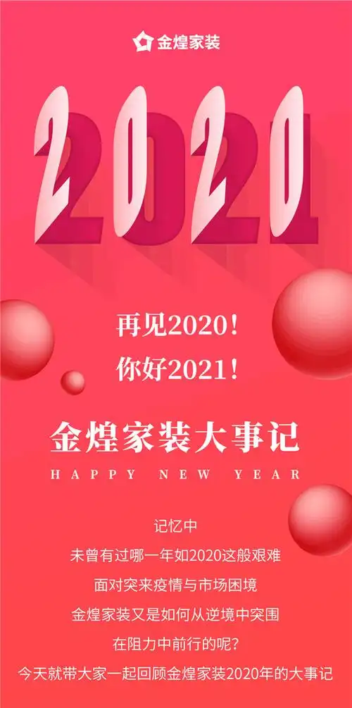 长沙金煌家装大事记回顾再见2020你好2021
