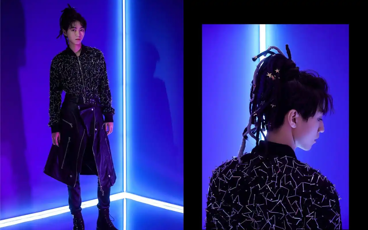 王俊凯酷帅时尚写真图片桌面壁纸