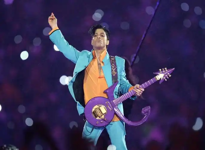 4, 2007 file photo, prince performs during th