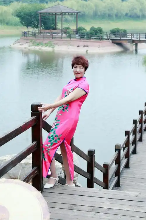 醉美时光旗袍情 - 美篇