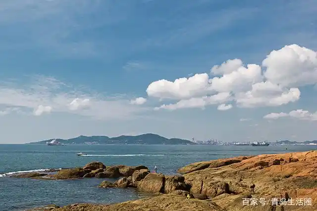 大美青岛的海边真迷人