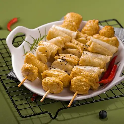 鱼香醇厚韩国风味鱼饼串