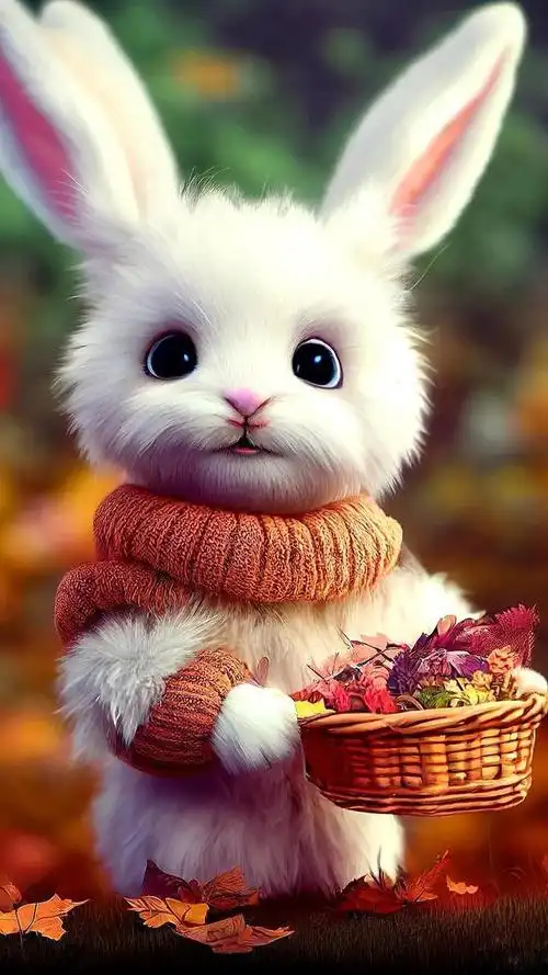 可爱兔子|萌兔系列壁纸