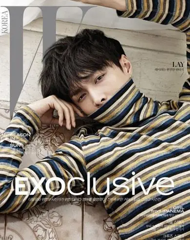 exo回归画报特辑公开 9人9色诠释不同魅力