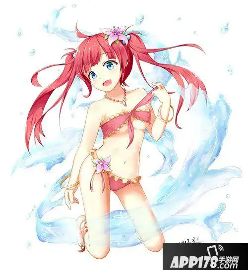 碧蓝航线舰娘泳装同人图 碧蓝航线舰娘泳装原画