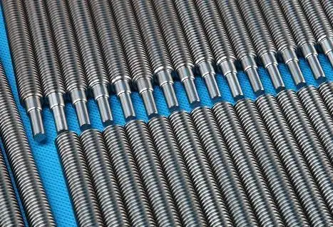 天快亮了,首30套盘起的t型丝杆与双螺母消回差部件终于验收完成,上图