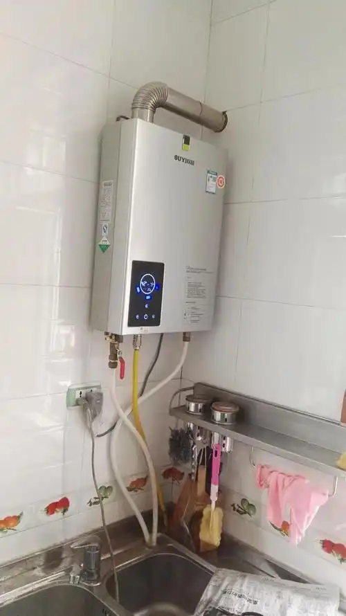 欧意燃气热水器安装照片