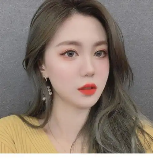 青棕色染发剂2021流行色自己在家染发纯亚麻灰闷青色植物染发膏女