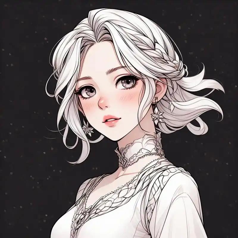 这些二次元女生头像也太好看了吧99每一个都精致得让人心动,简直让