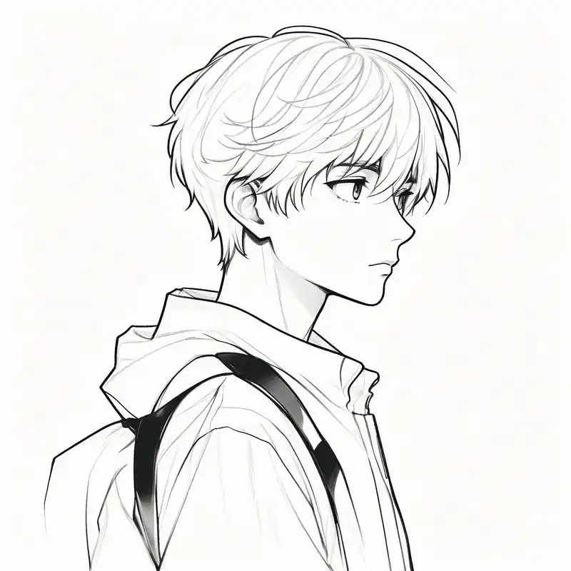 93简约风男生头像合集