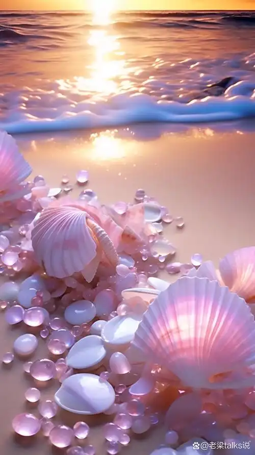 海边美丽的贝壳