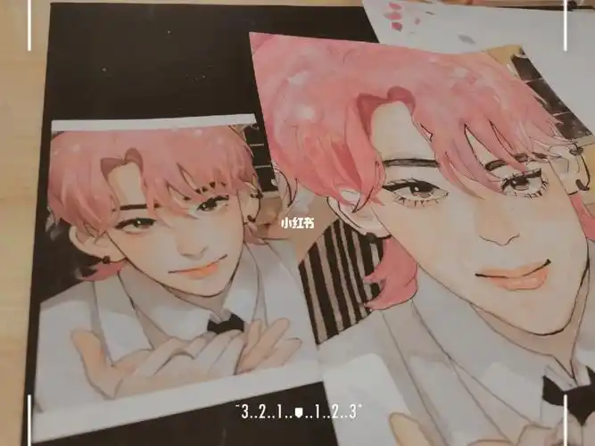 画得不是很好,脸画大了#小鬼王琳凯  #手绘临摹  #小鬼