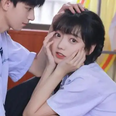 可爱女生情侣cp头像真人 高清好看的青涩头像cp一左一右真人图片