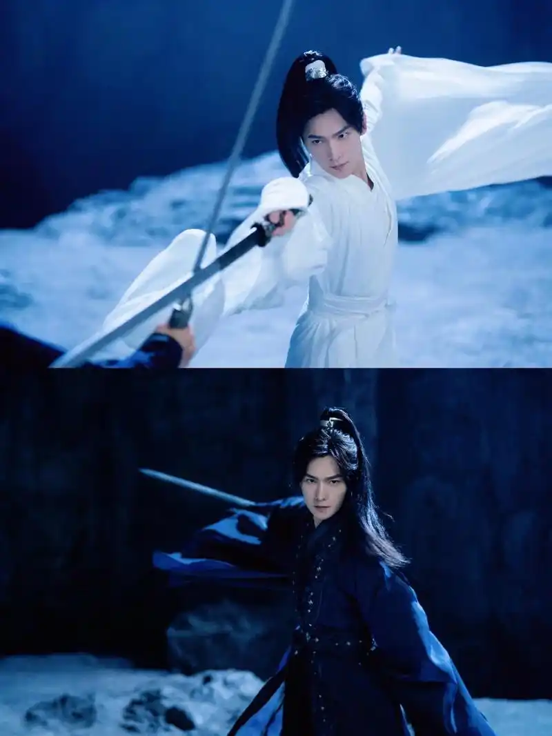 杨洋 #杨洋且试天下 虽然白衣造型只出现了几秒,但我真的好 - 抖音