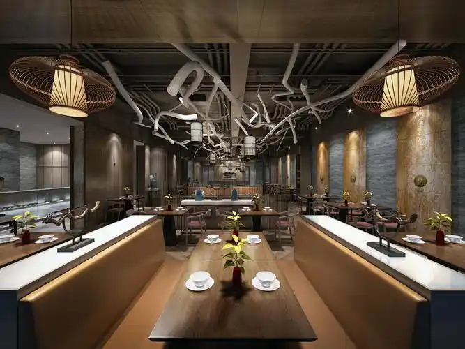 五味壹品兰州拉面店面设计提案,施工图-餐饮空间装修-筑龙室内设计