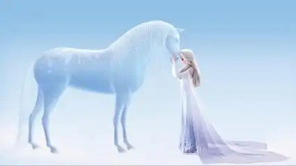 《冰雪奇缘2》艾莎唯美混剪,骑白马不一定是王子,也许是公主