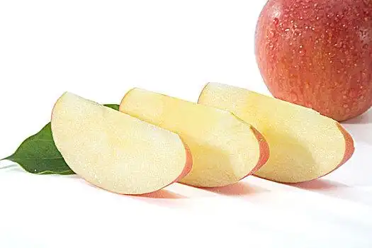 苹果切开图片