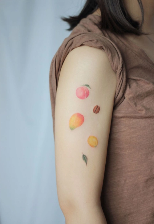 女生手臂小清新纹身图集5