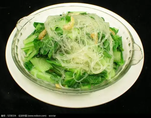 一碗粉丝青菜psd格式图片