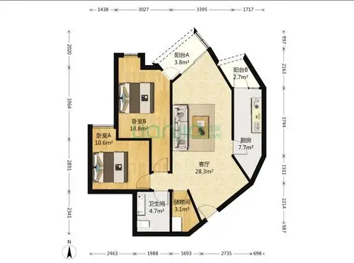不规则户型改造