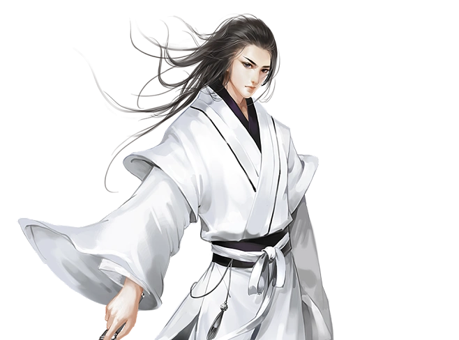 倾颜qy从倾颜qy转采于2020-01-14 13:20:39白衣执剑少年古风立绘·男