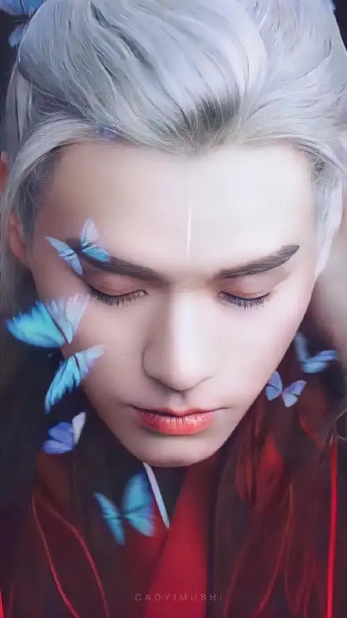 龚俊温客行#96#山河令壁纸#我美炸天的白发温温不可以没有壁纸