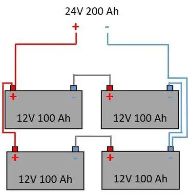 电池串联增压并联增容