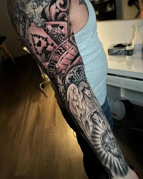 纹身纹照片有没有什么讲究 纹身照片花臂