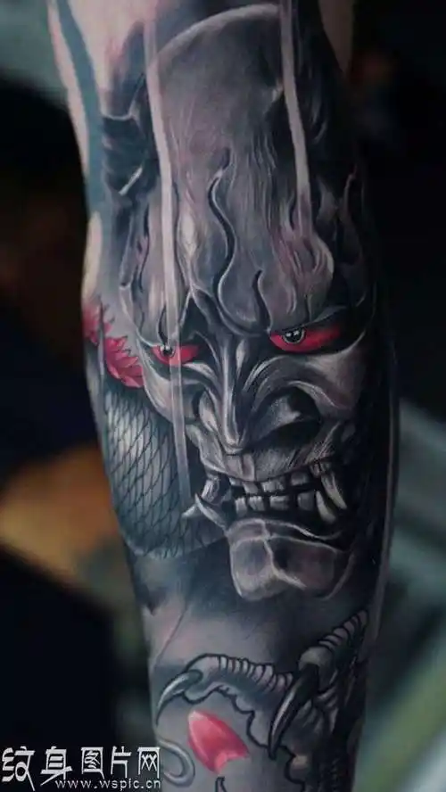 般若纹身图案和手稿来自日本的顶级纹身大师作品2