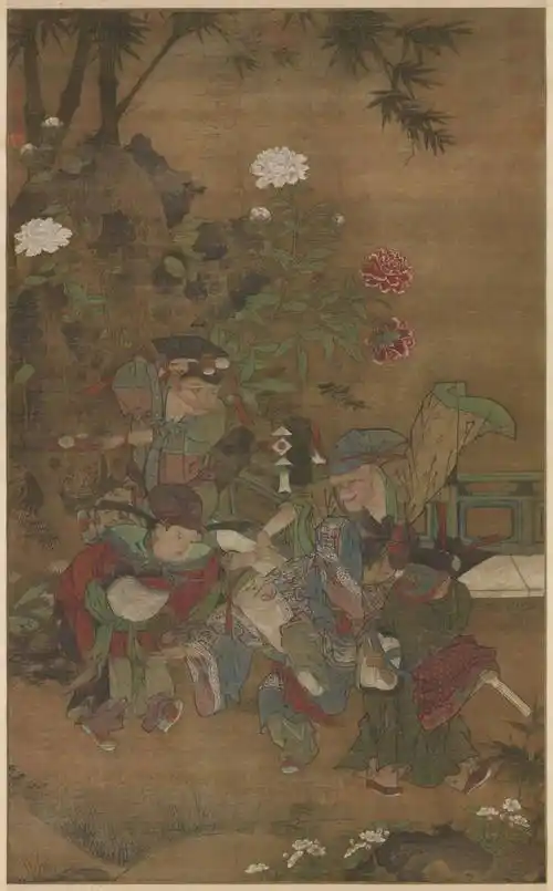 【艺海钩沉】两宋风俗画_人物_作品_苏汉臣