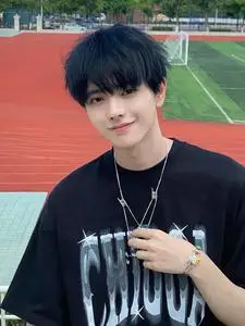 假发男高中生短发齐刘海蓬松自然日常少年感时尚帅气仿真全头套式