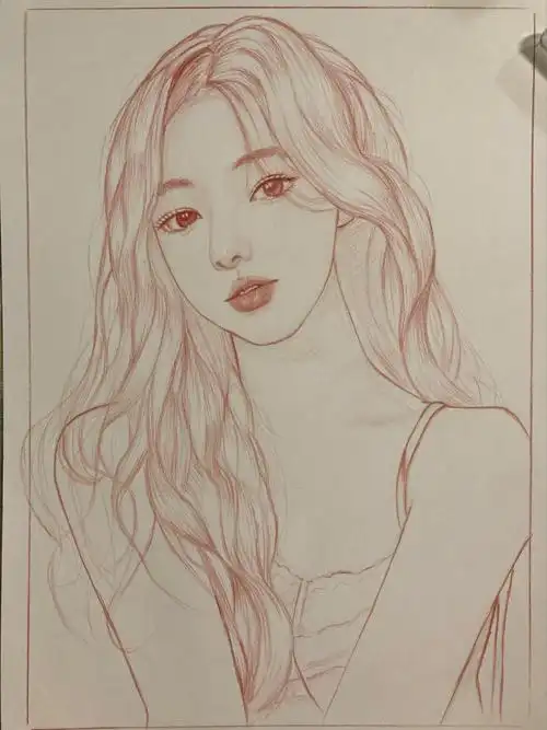 人物线稿39100线稿练习