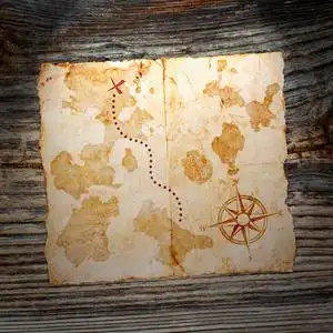 藏宝图图片大全