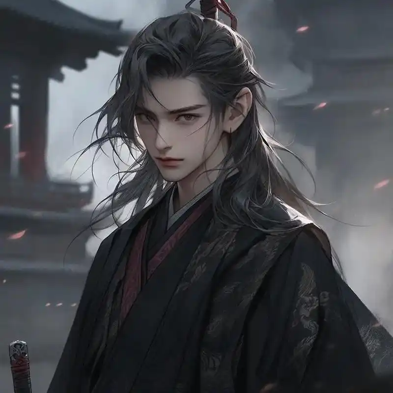 武侠风 #古风头像 #邪魅古风男主 #国风古韵 #小说男主 - 抖音