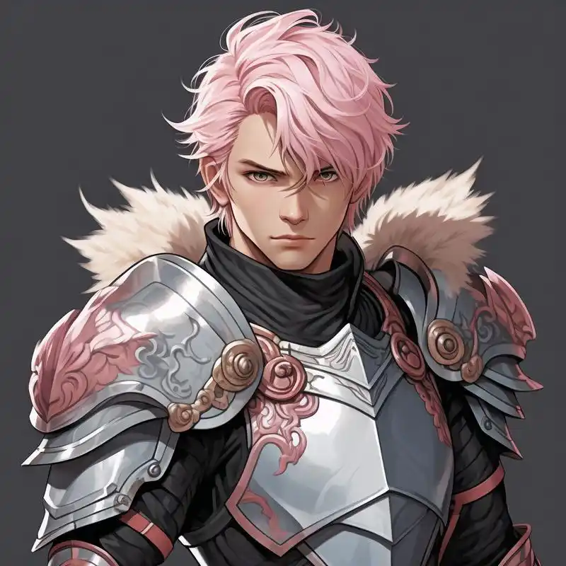 这些粉毛动漫男性角色头像真是太帅了!你喜欢哪一个呢?快来告诉我吧!