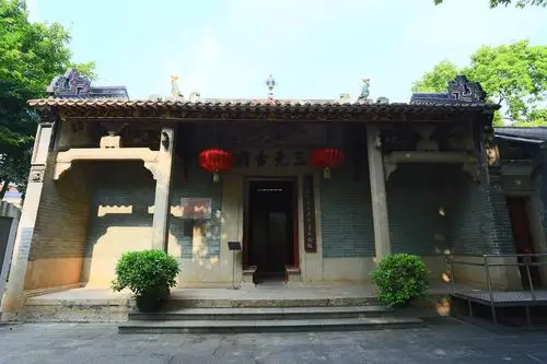 广州三元里古庙和抗英纪念碑