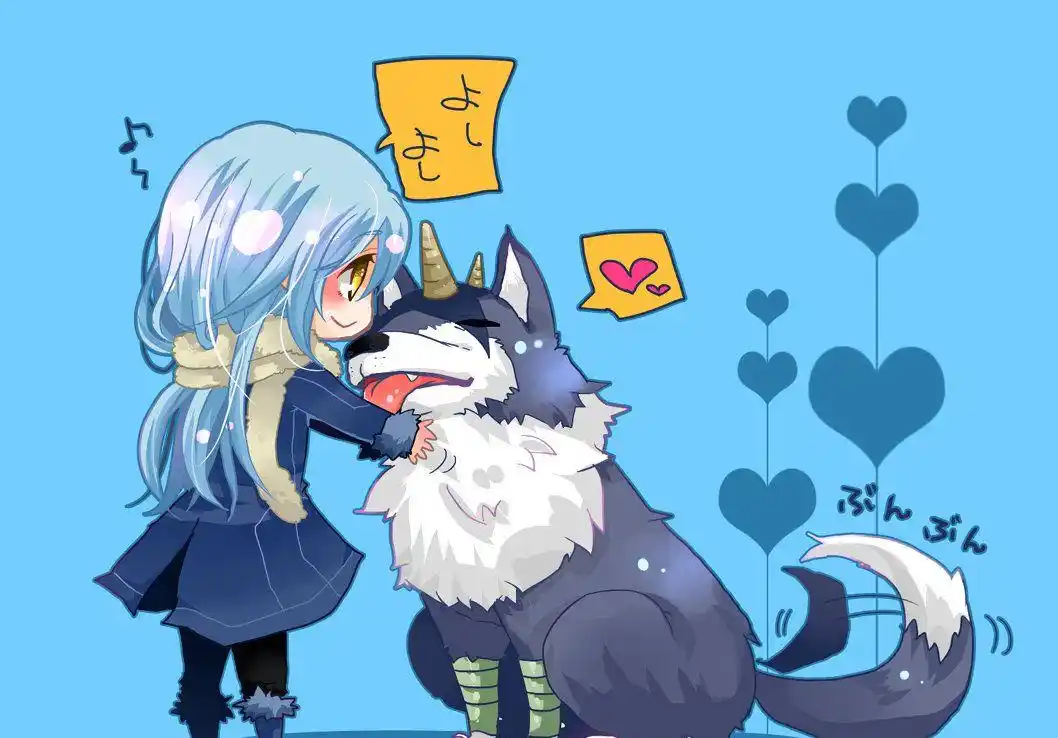 关于我转生变成史莱姆这档事:萌王米莉姆,姆露利插画分享