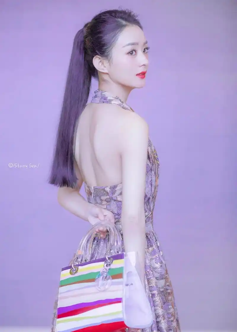 赵丽颖微信号壁纸第74期你本就是天上绝色属于璀璨星河