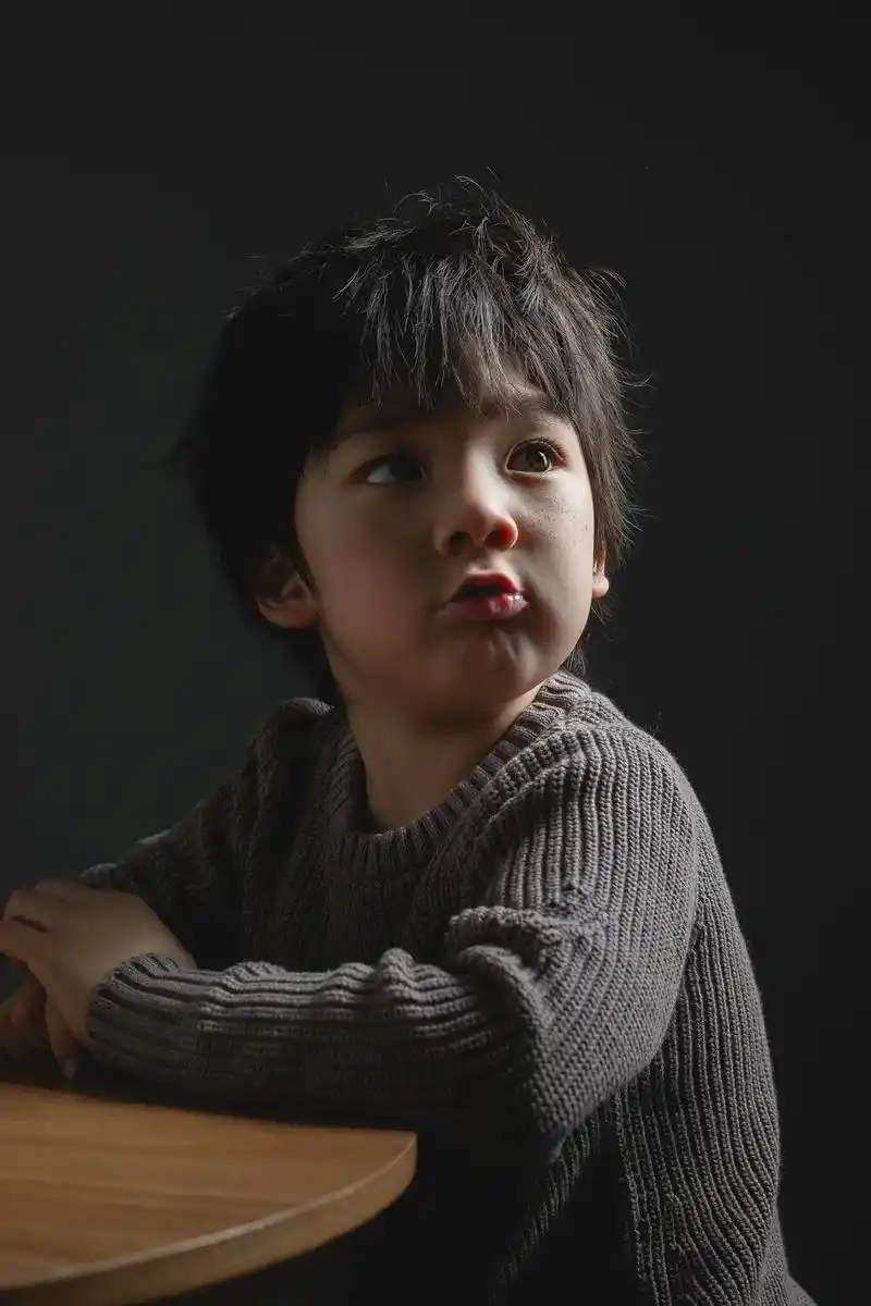 肖像 #儿童摄影 #沂水蓝月baby儿童摄影   在这个寒 - 抖音