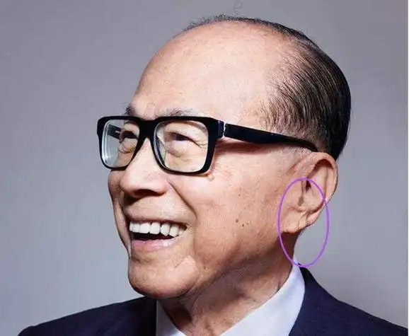 男人有福气的耳朵