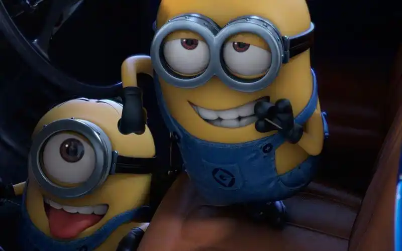 首页 桌面壁纸 卡通动漫 可爱呆萌的小黄人卡通图片壁纸上一张 下一张