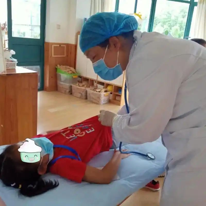 关注幼儿健康我院儿科开展幼儿园入园体检